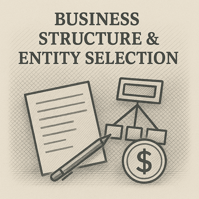 Business Structure & Entity Selection